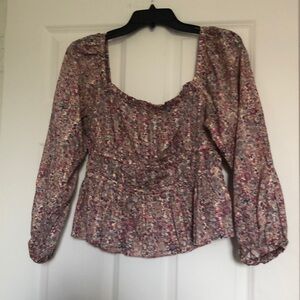 J crew peplum top